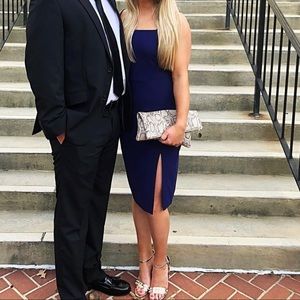 EXPRESS Navy Blue Cocktail Dress